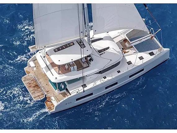 Catamaran FOR CHARTER, year 2024 brand Lagoon and model 55, available in Porto di Amalfi  Italia-Campania Italia